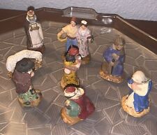 Lot santons polychrome d'occasion  Expédié en Belgium