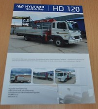 Usado, Hyundai HD 120 guindaste caminhão unic folheto russo Prospekt comprar usado  Enviando para Brazil