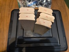 Blocos de lixa de raio de madeira StewMac 8" de comprimento - Conjunto de 5 raios essenciais, usado comprar usado  Enviando para Brazil