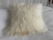 Mongolian sheepskin cushion for sale Mongolian sheepskin cushion for sale  NEWPORT