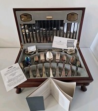 silver cutlery set canteen for sale silver cutlery set canteen for sale BANBURY