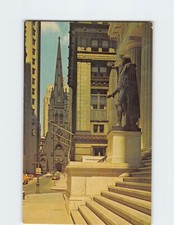 Postcard trinity church for sale  Almond