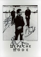 Depeche mode autogramm gebraucht kaufen  Wuppertal
