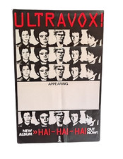 Chris Cross Archive  Ultravox  HA HA HA 1977 75x50cm Punk Promo LP & Tour Poster, usado comprar usado  Enviando para Brazil