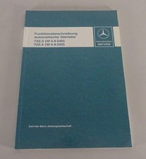 Werkstatthandbuch mercedes aut gebraucht kaufen  Jever