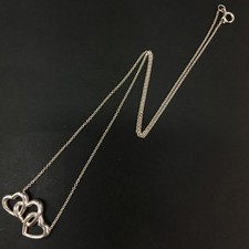 TIFFANY&CO. Colar pingente coração aberto triplo prata 925/2BH3209 comprar usado  Enviando para Brazil