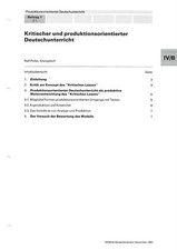 Raabits deutsch literatur gebraucht kaufen  Deutschland