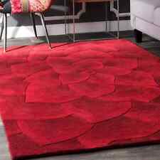 Hand tufted red for sale  Jamaica