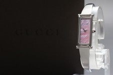 [ESTADO PERFEITO com Caixa de Papel] Relógio Feminino Vintage GUCCI 1500L Quartzo Rosa Dourado comprar usado  Enviando para Brazil