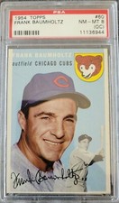 1954 topps frank for sale  Wilbur