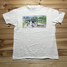Camisa de corrida vintage anos 90 1991 Natchez Mississippi bicicleta clássica tamanho grande comprar usado  Enviando para Brazil