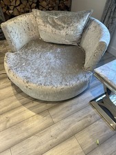 Swivel chair dfs for sale  BRAINTREE