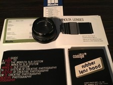 Minolta rokkor 45mm for sale  Malabar