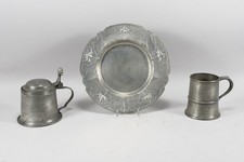 P96r23 zinn jugendstil gebraucht kaufen  Neu-Ulm
