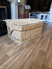 Vintage large wicker for sale  LEICESTER