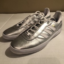 Tênis Adidas masculino tamanho 10 Lucas Puig prata metálico GY6931 NOVO SEM CAIXA comprar usado  Enviando para Brazil