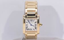 Relógio Cartier Tank Francaise ouro amarelo 20 mm papelada e caixa e serviço Cartier comprar usado  Enviando para Brazil