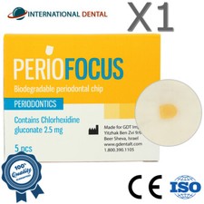 Usado, Esponja GDT perifoco biodegradável laranja-marrom chip retangular dental 5 peças comprar usado  Enviando para Brazil