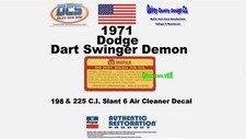 1971 dart swinger for sale  Youngstown