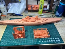 For  1/350 German Navy Derfflinger Battleship resin Model Kit comprar usado For  1/350 German Navy Derfflinger Battleship resin Model Kit comprar usado  Enviando para Brazil