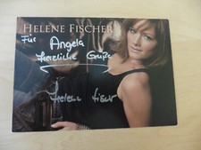 Helene fischer autogrammkarte gebraucht kaufen  Chemnitz