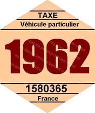 Vignette 1962 intérieur d'occasion  Paris I