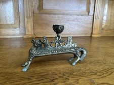 Antiker kerzenhalter bronze gebraucht kaufen  Wöllstadt