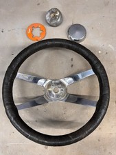Vintage Superior 500 4 Raios Volante Rato Hot Rod Ford Chevy Dodge 12" 442 comprar usado  Enviando para Brazil