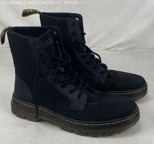 Botas de combate Dr. Martens Docs pentes náilon preto 8 olhos utilitário masculino 11 feminino 12 comprar usado  Enviando para Brazil