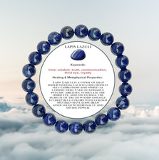 Lapis lazuli 8mm for sale  PETERBOROUGH