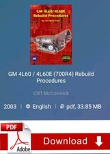 Thm 4l60 transmission for sale  SWINDON