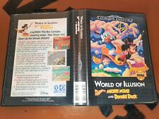 World of Illusion ft. Mickey & Donald - SEGA Mega Drive / MD - completo comprar usado  Enviando para Brazil