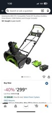 Greenworks pro 80v for sale  Rocky Point