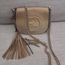 Usado, Bolsa tiracolo GUCCI Ombre couro Soho borla corrente usada comprar usado  Enviando para Brazil