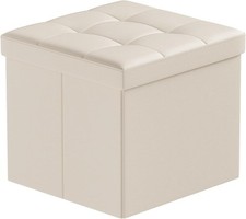 Folding storage ottoman for sale  SALFORD