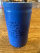 Sprague electrolitic. capacito for sale  MATLOCK