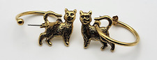 Gold tone cat for sale  Portland