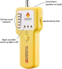 Combustible gas leak for sale  BEDFORD