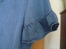 Blue denim effect for sale  NOTTINGHAM