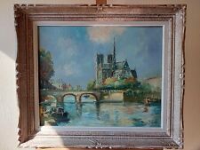 Tableau toile dame d'occasion  Barr
