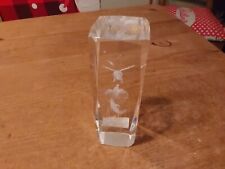 Laser etched crystal for sale  TRING