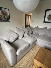 Grey corner sofa for sale  KNUTSFORD