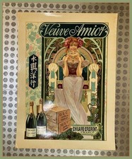 Veuve amiot affiche d'occasion  Bas-en-Basset