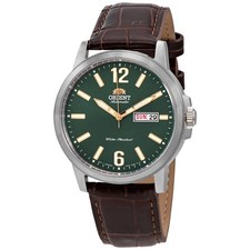 Relógio masculino Orient Classic automático mostrador verde RA-AA0C06E19B comprar usado  Enviando para Brazil