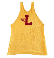 Vintage 1940s Lowell High School San Francisco, Cal. Uniforme de jersey Durene Track, usado comprar usado  Enviando para Brazil