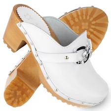 Damen leder clogs gebraucht kaufen  Hannover
