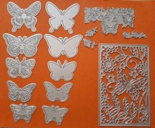 Butterfly die cuts for sale  TORQUAY