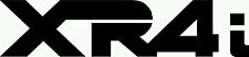 Xr4i car decal for sale  ILKESTON