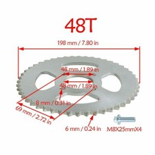 420 48t 48mm for sale  Garland