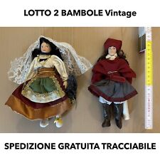 Lotto bambole vintage usato  Pomezia